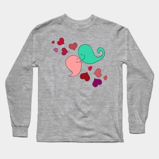 Ghost love, extraornidary feelings print, inlove Long Sleeve T-Shirt